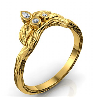 leaf matching wedding ring leaf matching wedding ring